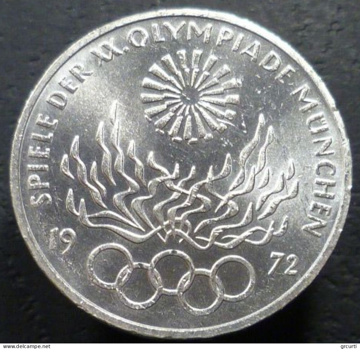 Germania - RFT - 10 Mark 1972 F - Olimpiadi Di Monaco - KM# 135 - 10 Mark