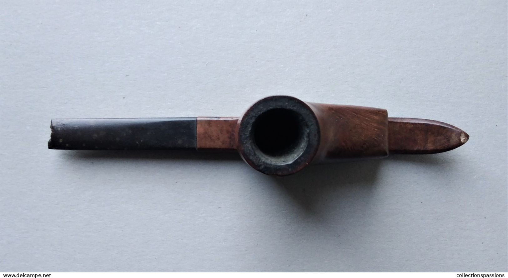 - Ancienne Pipe - Ski - - Pipas En Madera De Brezo ( Bruyere)