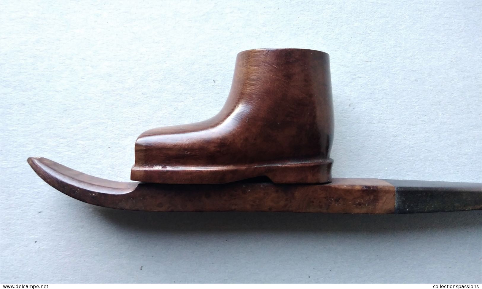 - Ancienne Pipe - Ski - - Pipas En Madera De Brezo ( Bruyere)