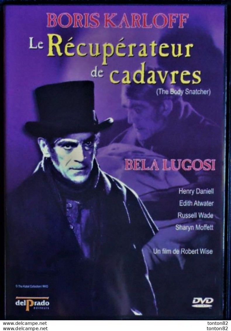 Boris Carlof - Le Récupérateur De Cadavres - Bela Lugosi - Henry Daniel - Edith Atwaler . - Horreur