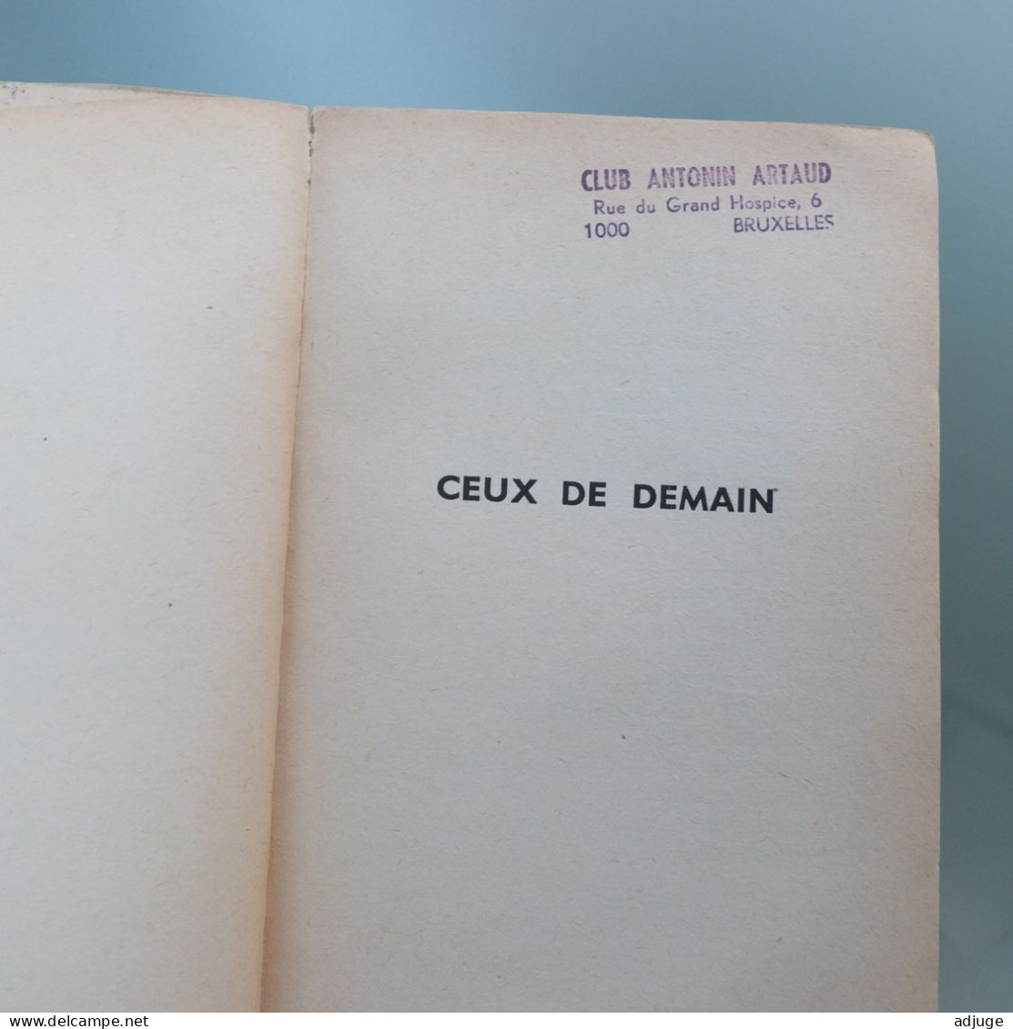 F. Richard BESSIÈRE *" Ceux De Demain"- Fleuve Noir ANTICIPATION  "FUSÉE" - N°139 _ EO 1959_  Cf "scanns ** - Fleuve Noir