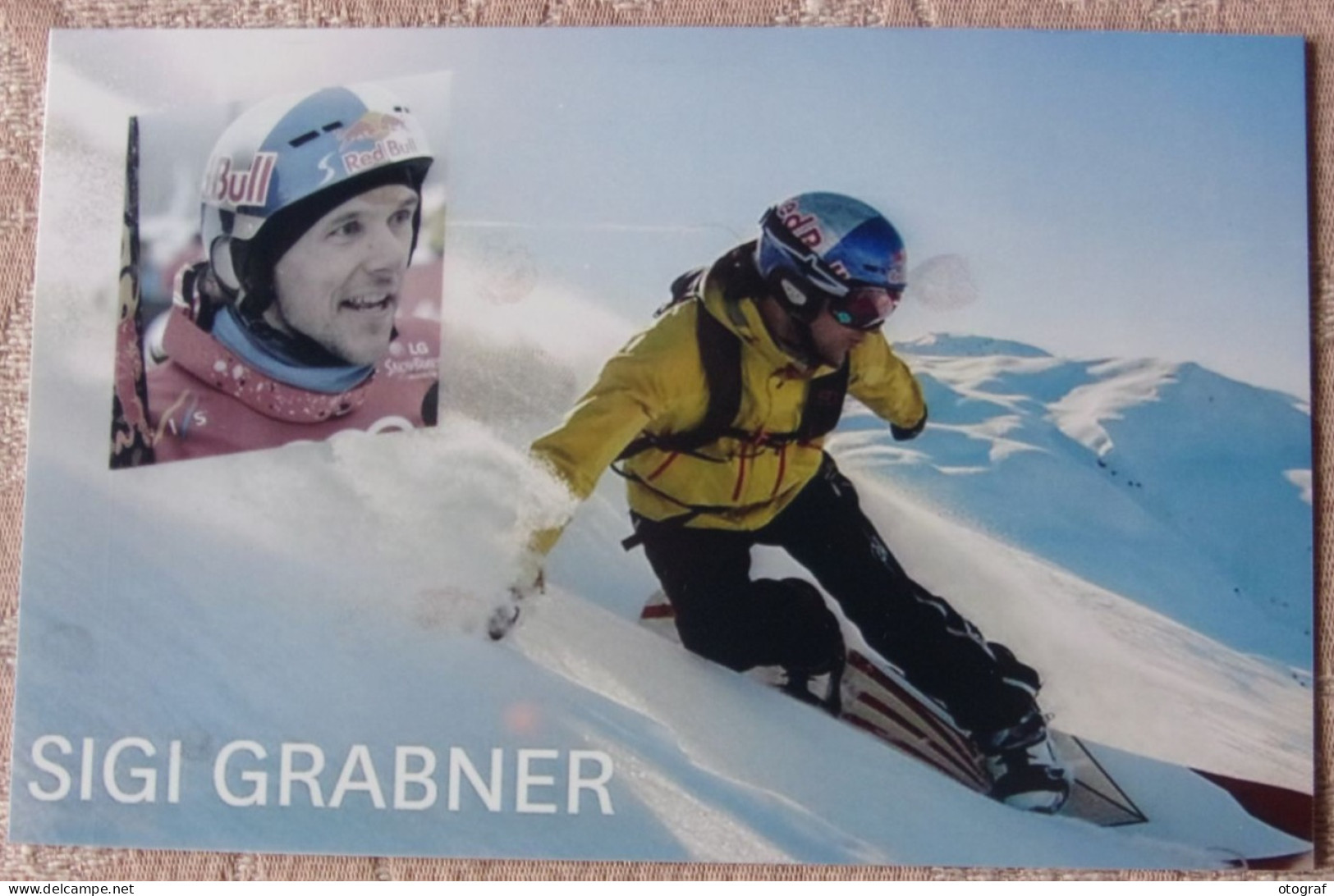 Ski  - Sigi GRABNER - Signé / Dédicace Authentique / Autographe - Sports D'hiver