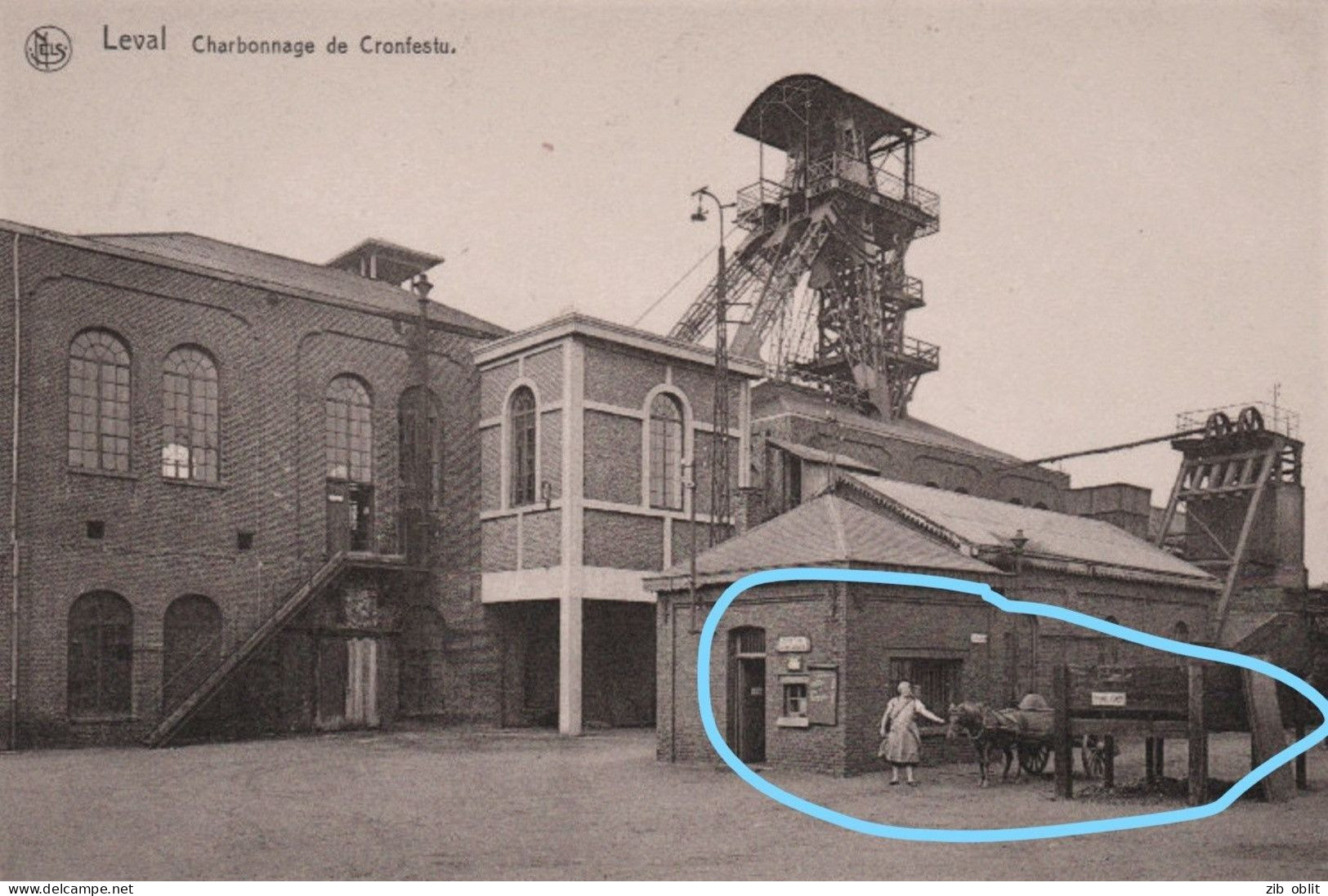 PHOTO  CRONFESTU MORLANWELZ LEVAL BINCHE  HAINAUT CHARBONNAGE MINE REPRO - Binche