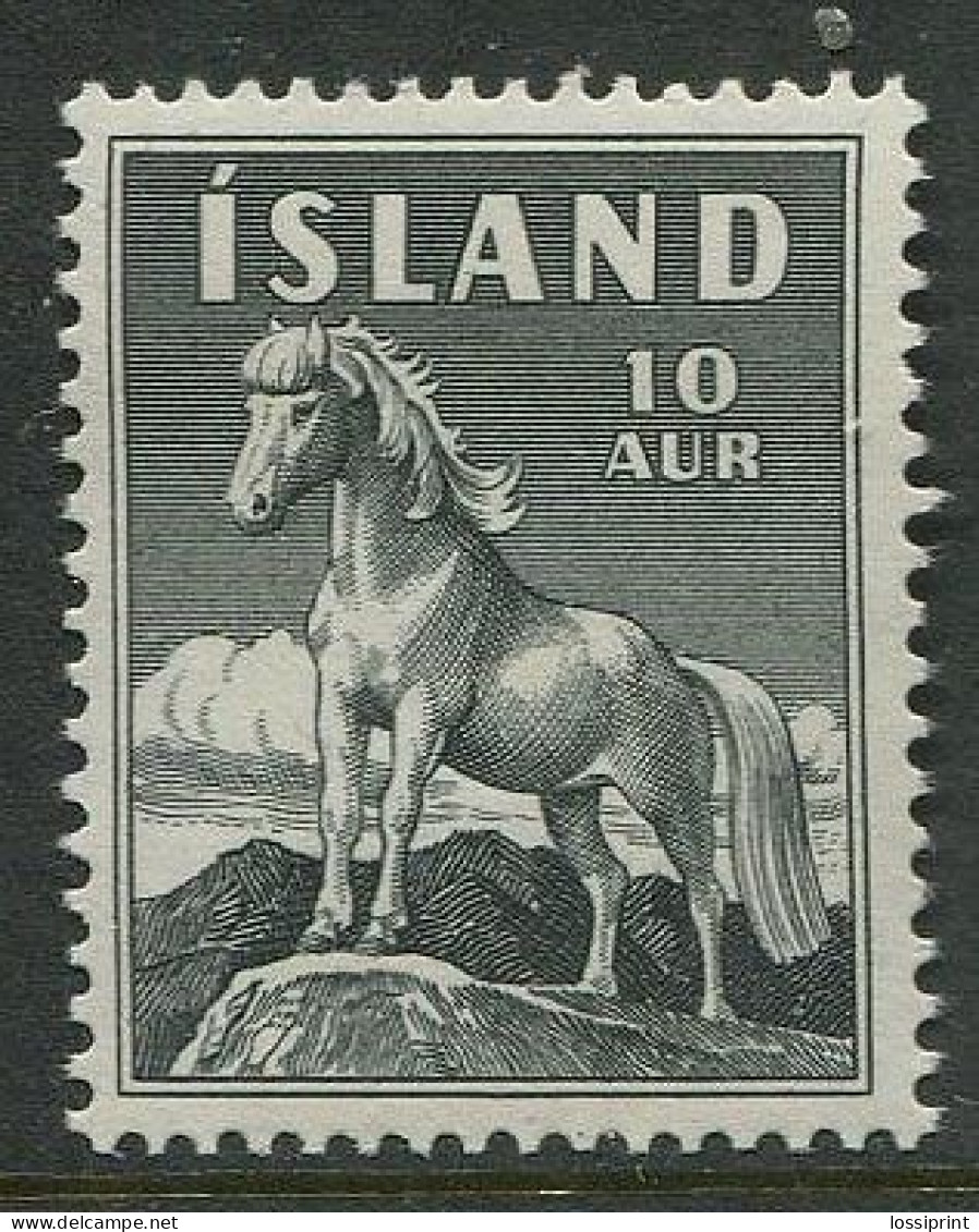 Iceland:Island:Unused Stamp Horse, 1958, MNH - Chevaux