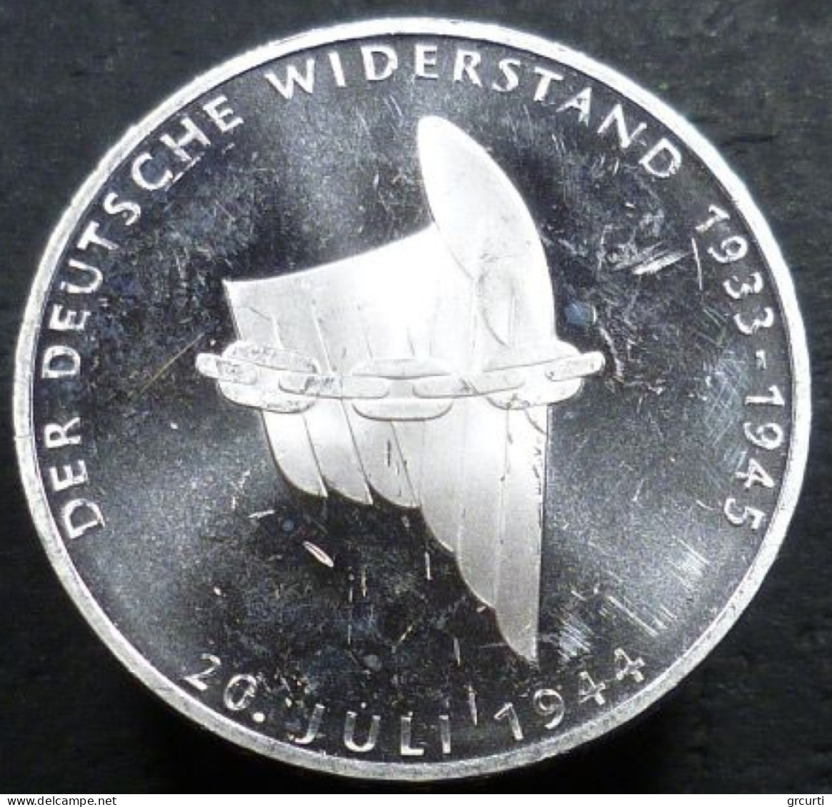 Germania - RFT - 10 Mark 1994 A - 50° Anniversario Attentato A Hitler 20/07/1944 - KM# 182 - 10 Marcos