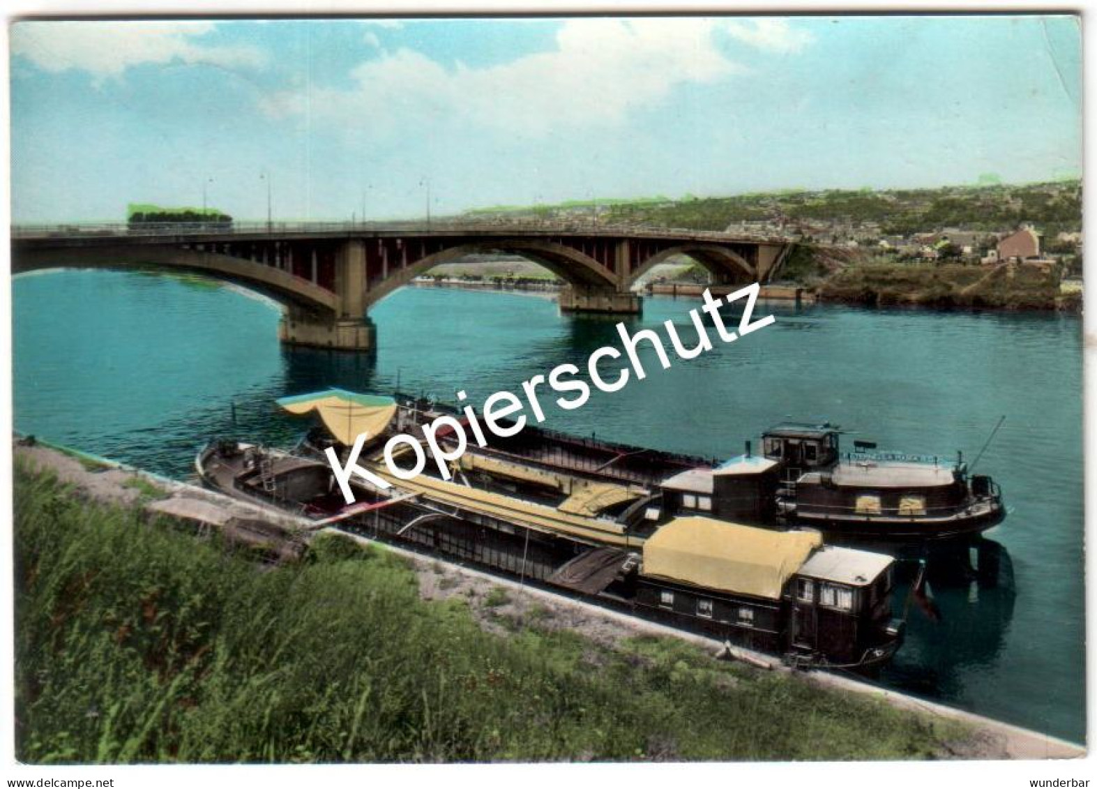 Amay - Le Pont - La Meuse  1963  (z7685) - Amay