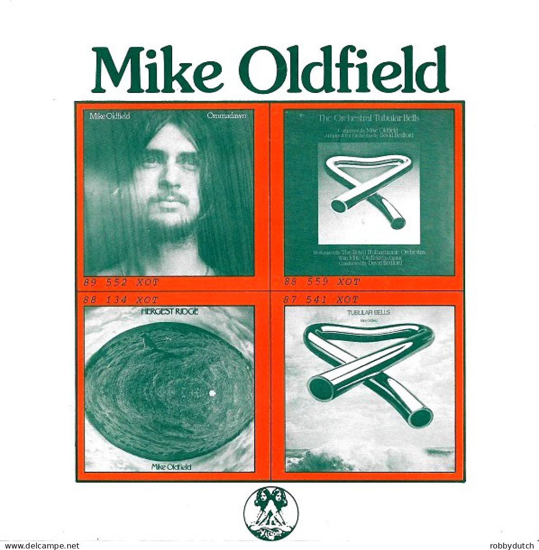 * 7" * MIKE OLDFIELD - IN DULCI JUBILO (Holland 1975) - Country & Folk