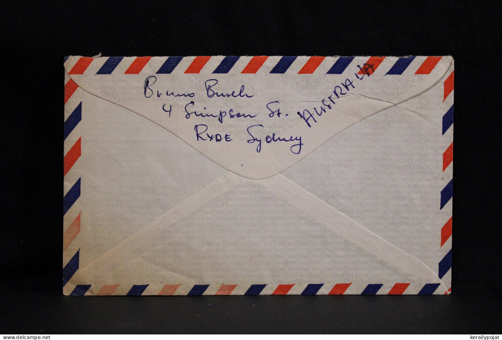 Australia 1961 Ryde Air Mail Cover To Netherlands__(6722) - Storia Postale