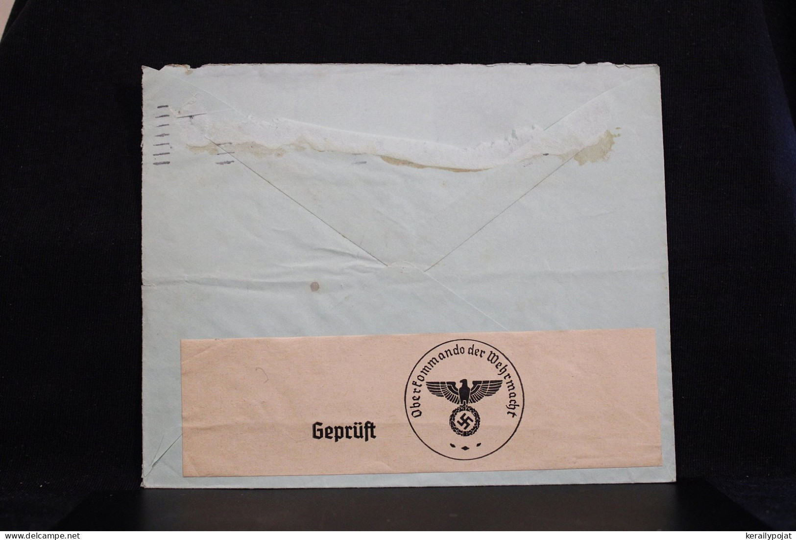 Denmark 1940 Köbenhavn Censored Air Mail Cover To Lahr Germany__(8134) - Poste Aérienne