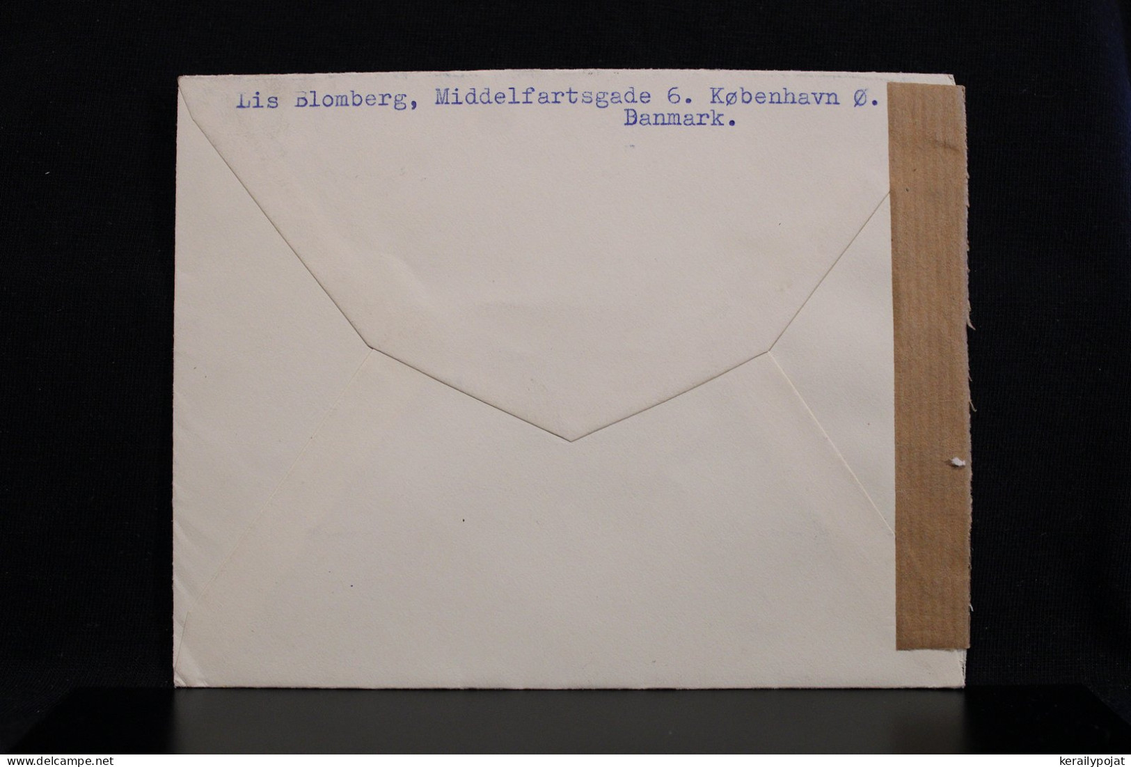 Denmark 1940's Censored Air Mail Cover To Austria__(8036) - Airmail