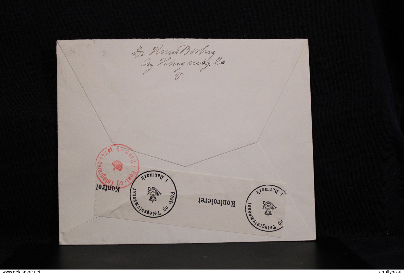 Denmark 1943 Köbenhavn Censored Air Mail Cover To Sweden__(8146) - Airmail