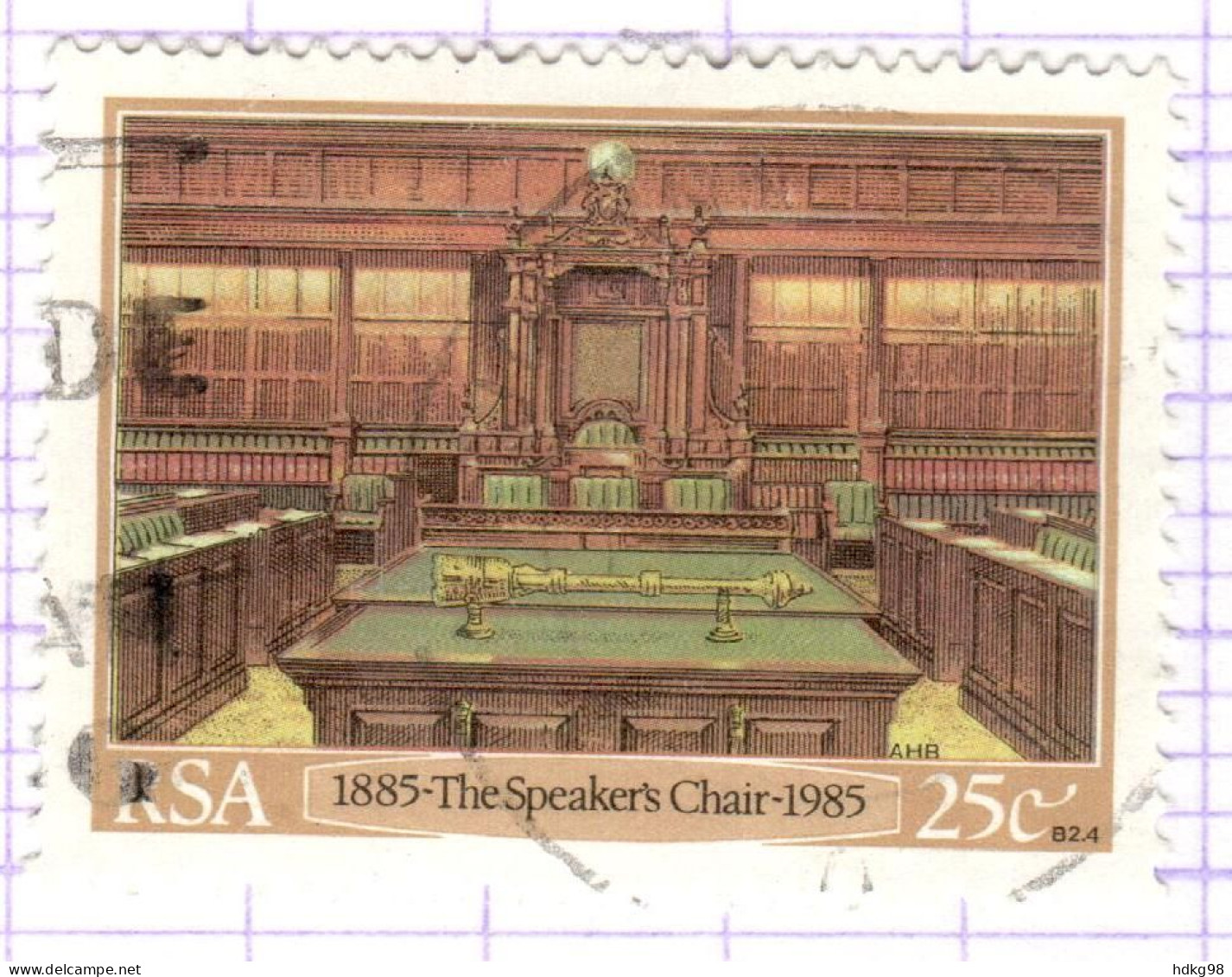 RSA+ Südafrika 1985 Mi 671 Parlament - Usados