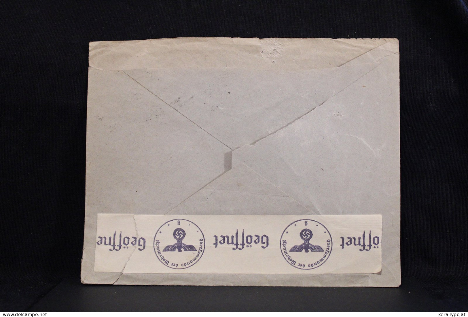 Hungary 1940's Censored Air Mail Cover To Berlin Germany__(6221) - Storia Postale