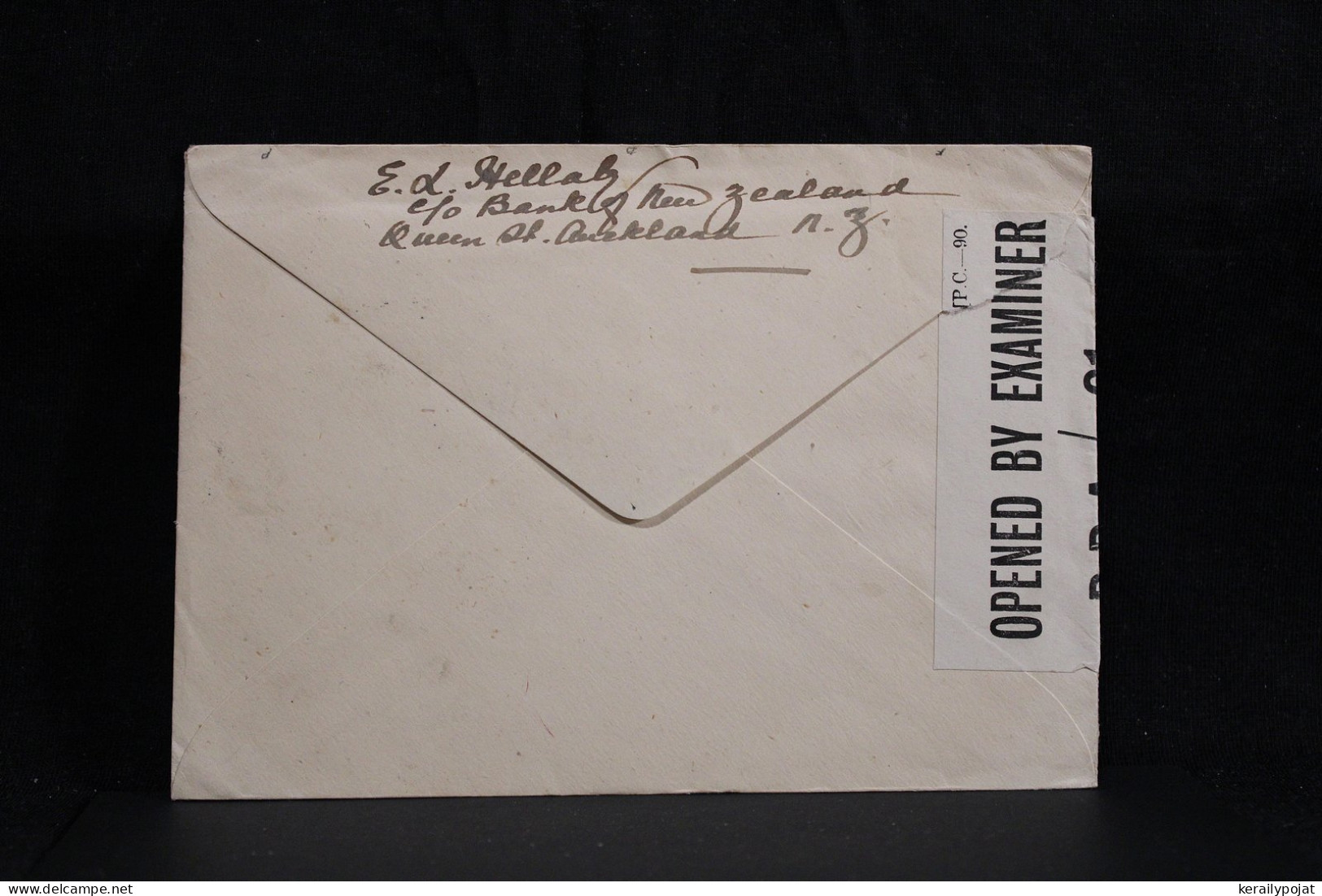 New Zealand 1944 Newmarket Censored Cover To USA__(4904) - Lettres & Documents