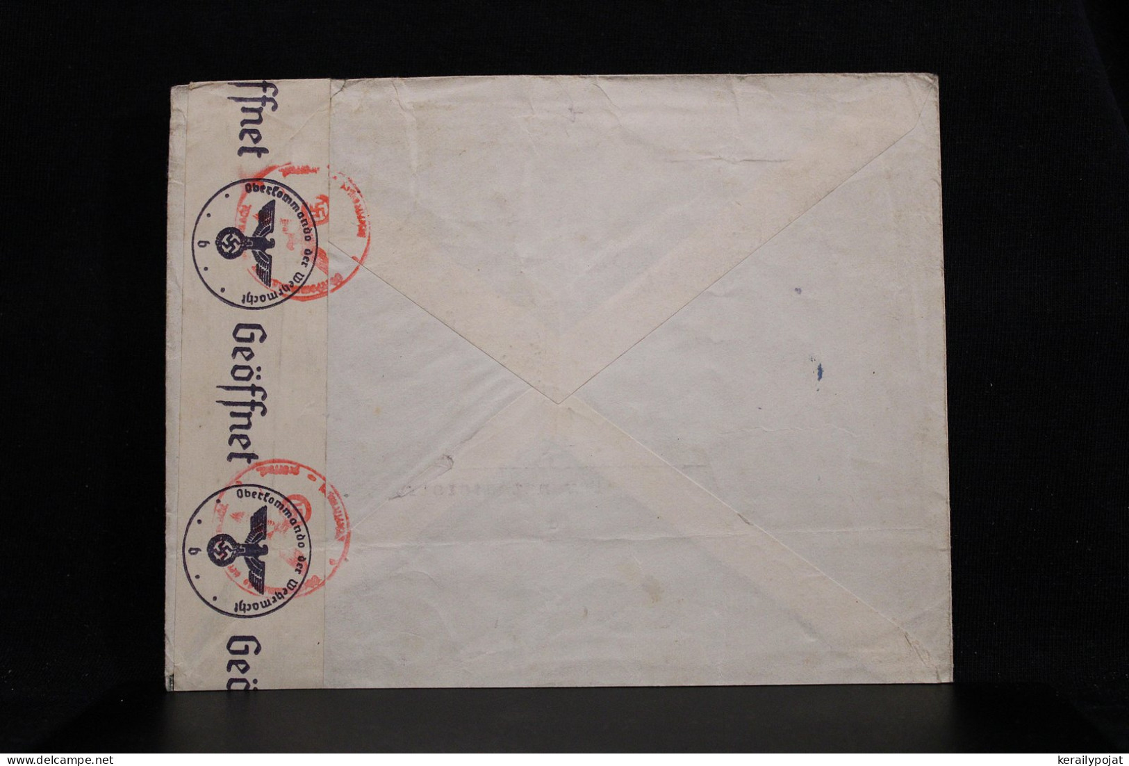 Norway 1940 Oslo Censored Air Mail Cover To Germany__(7577) - Storia Postale