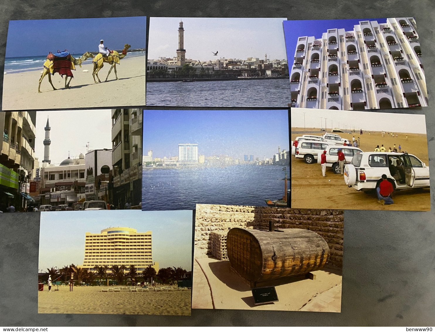 Lot Of 8, United Arab Emirates UAE Postcard - Emirats Arabes Unis