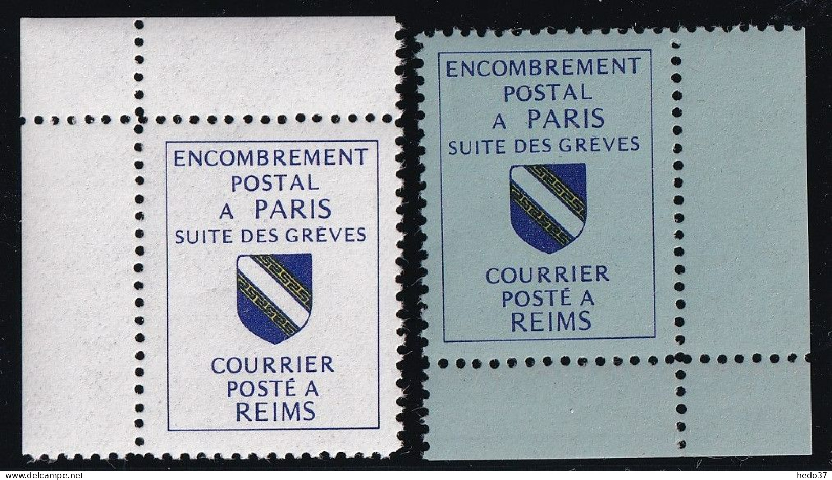 Grève N°39/40 - 1988 Reims - Neuf ** Sans Charnière - TB - Stamps