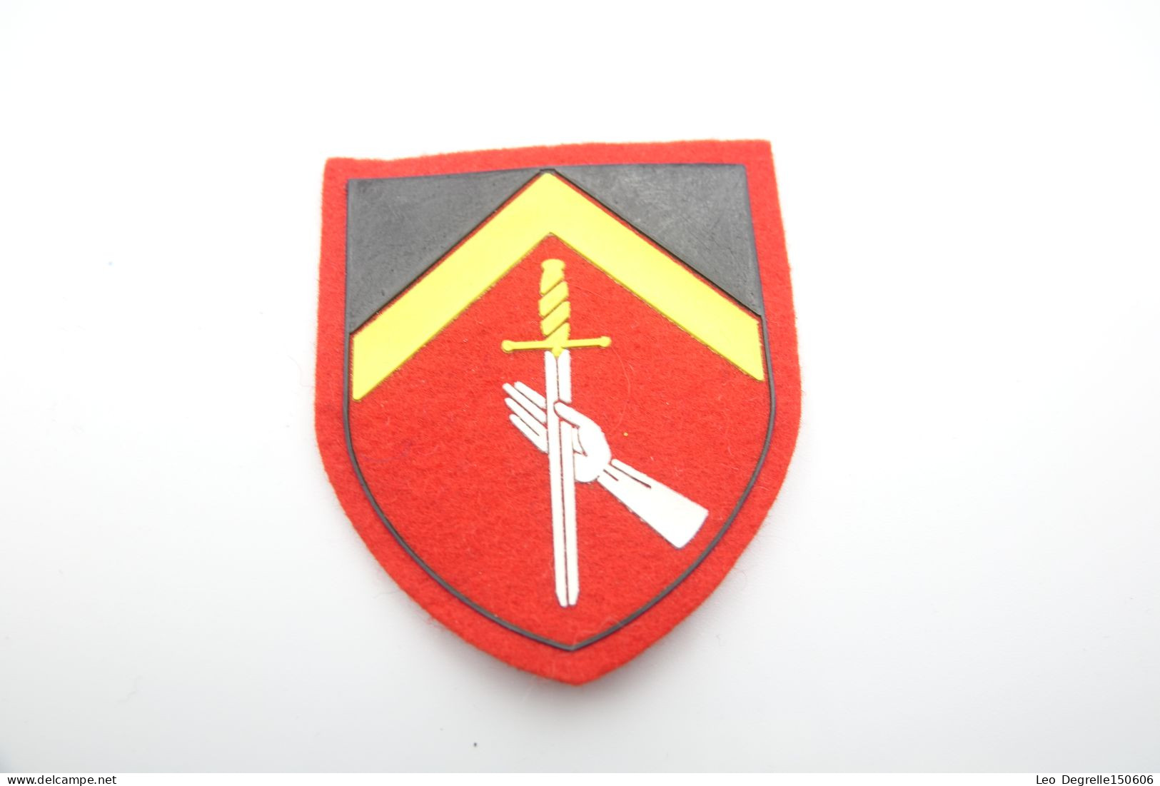 Militaria - PATCH : Original Belgian Ground Forces - Belgium Belgique - Material : Felt - Uniformes