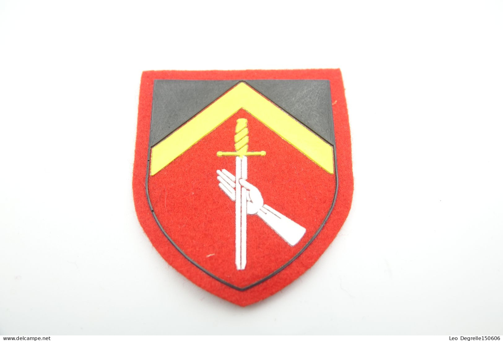 Militaria - PATCH : Original Belgian Ground Forces - Belgium Belgique - Material : Felt - Uniformes