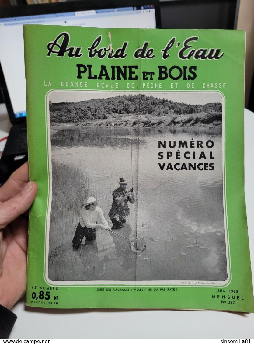 Au Bord De L Eau - Plaine Et Bois N° 287 - Quand Le Pliant Est En Promenade Par Halcyon, Lacs D Oisans Par Jean Verri, B - Jagen En Vissen