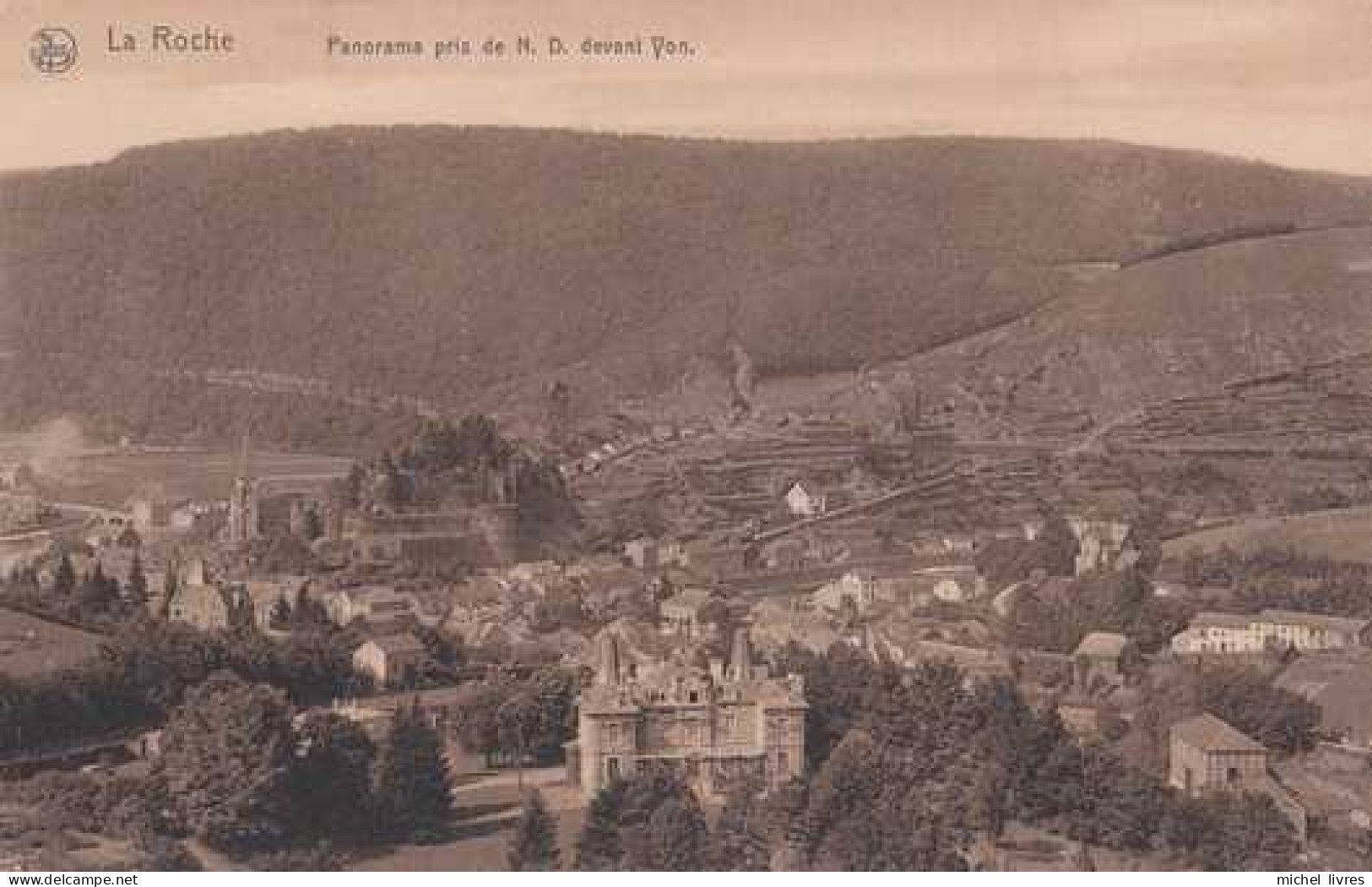 La Roche - Laroche - Panorama Pris De ND De Yon - Pas Circulé - TBE - La-Roche-en-Ardenne