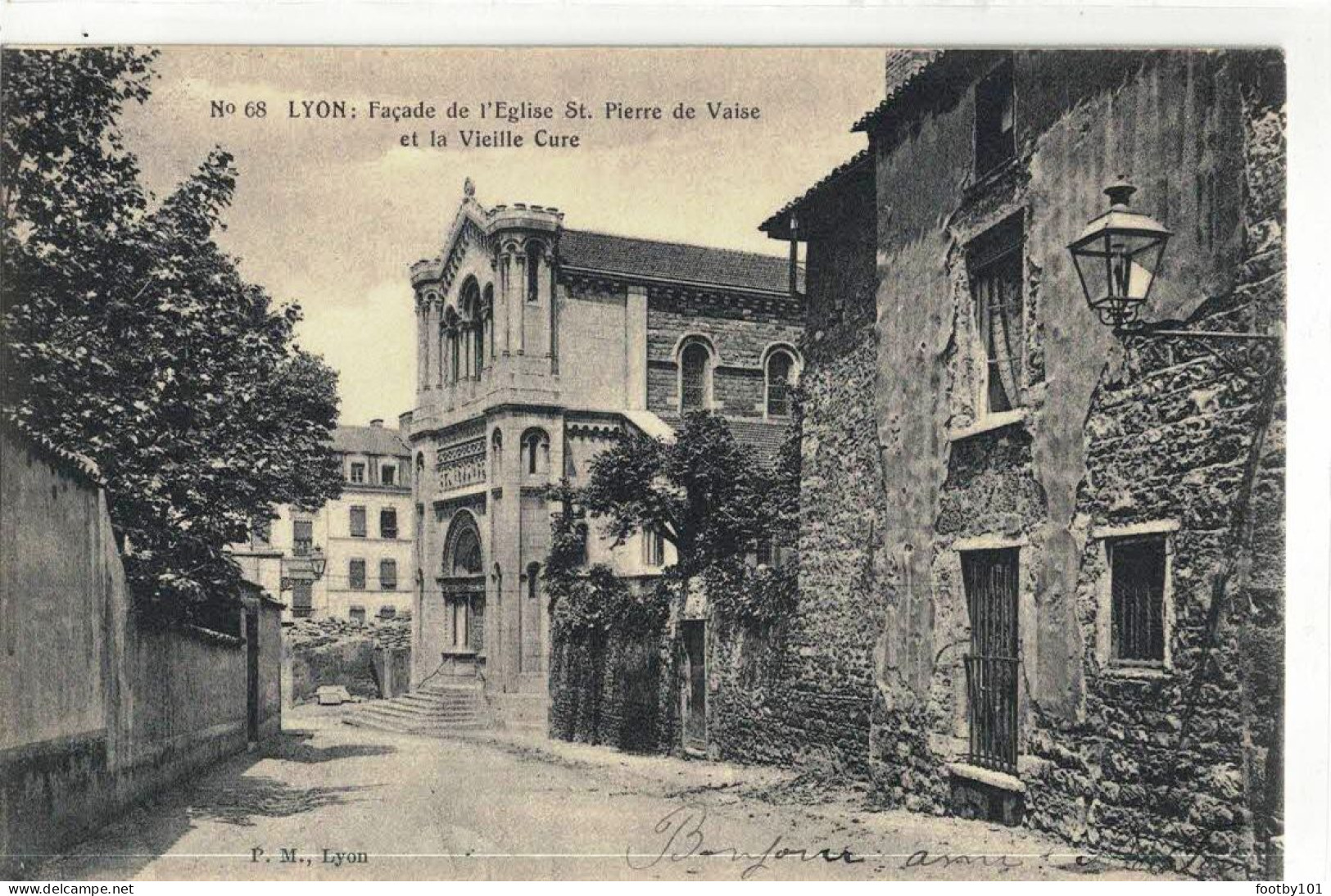 CPA  LYON   Façade De L'Eglise Saint - Pierre De Vaise   N° 68 - Lyon 9