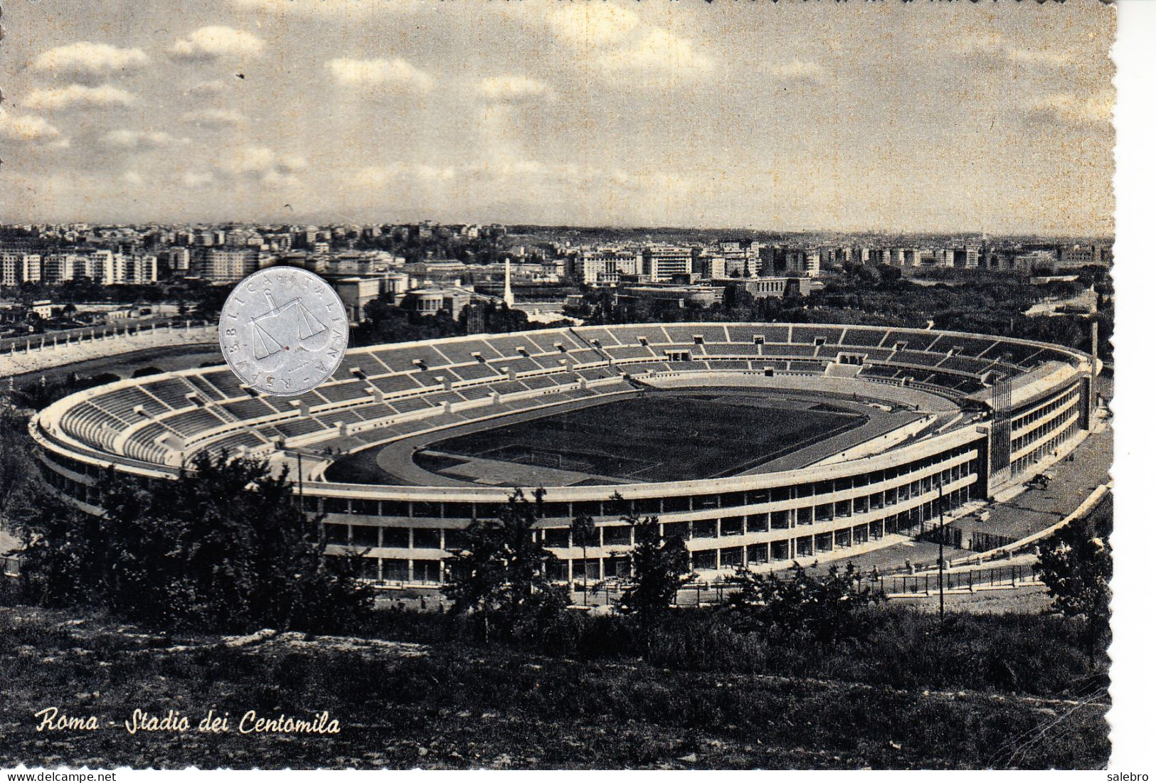 10634 ROMA STADIO DEI CENTOMILA - Estadios E Instalaciones Deportivas