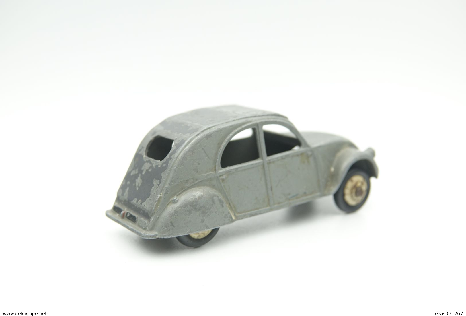 Dinky Toys, N° 24T-F3 : CITOËN 2CV , Made In England, 1952-59, Meccano LTD - Dinky