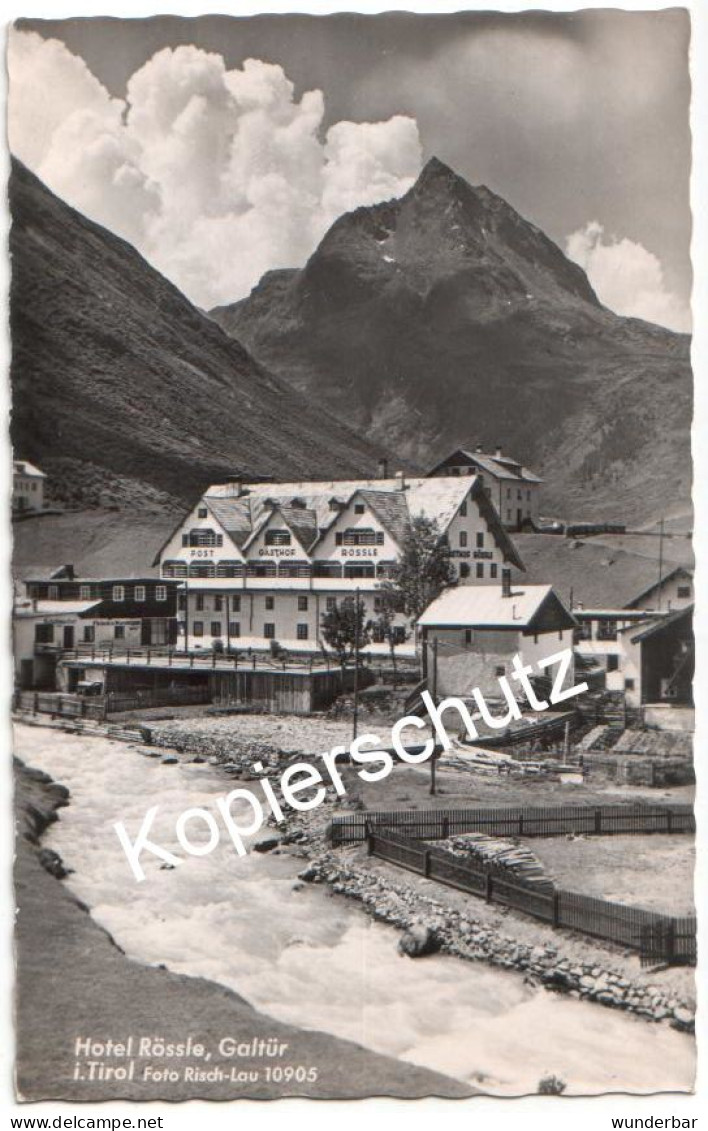 Hotel Rössle - Galtür 1959 (z7698) - Galtür