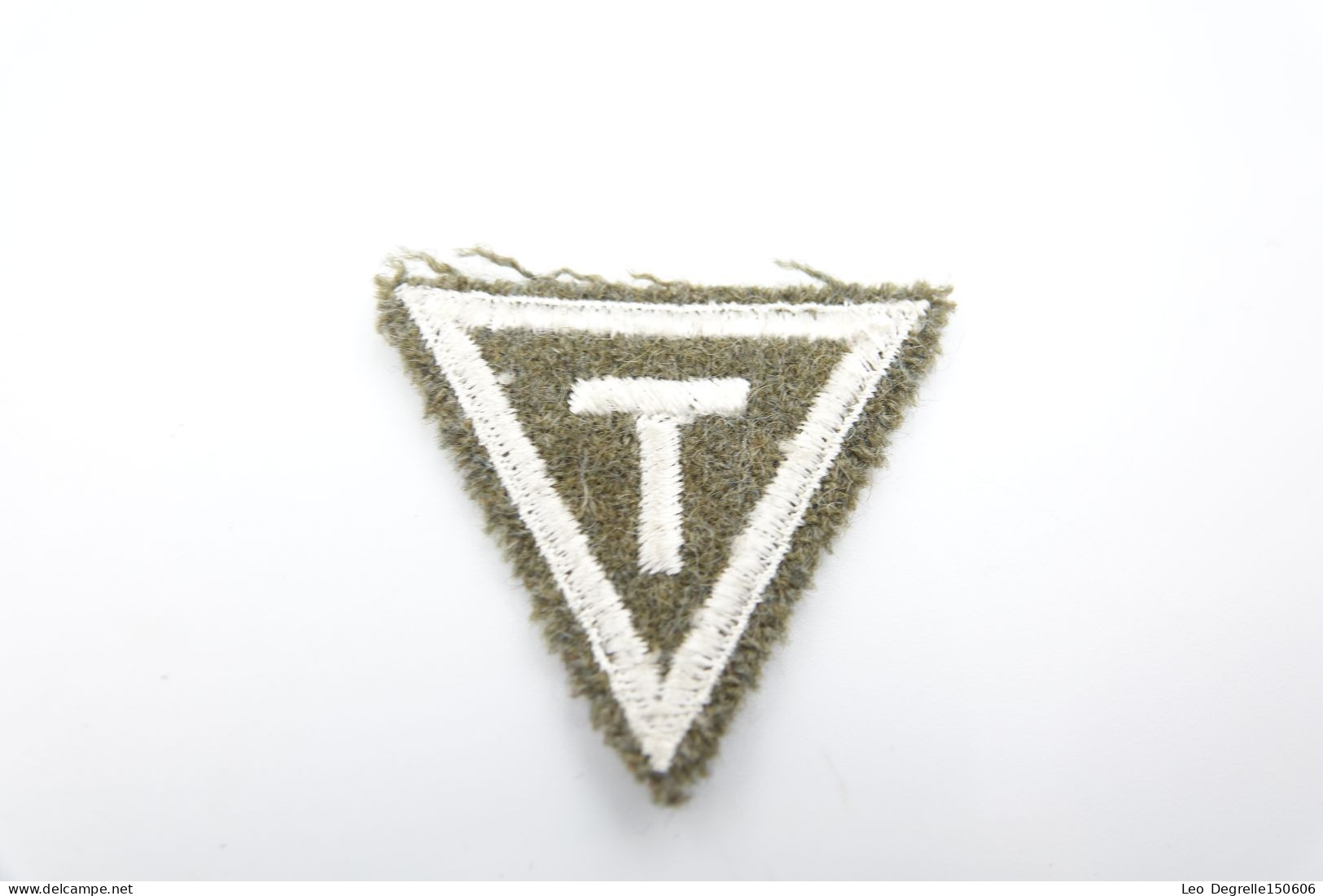 Militaria - PATCH : Original Belgian Technician - Belgium Belgique - Material : Felt - Uniformes