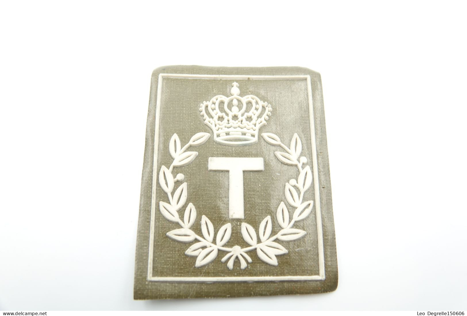 Militaria - PATCH : Original Belgian Technician - Belgium Belgique - Material : Plastic - Uniformes