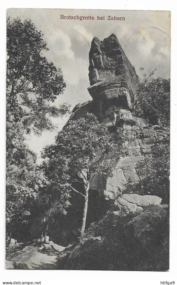 1920 BROTSCHGROTTE Bei ZABERN Strasbourg N°22 Près Saverne Sélestat Haguenau Molsheim Obernai Colmar Mulhouse ALSACE - Rothau