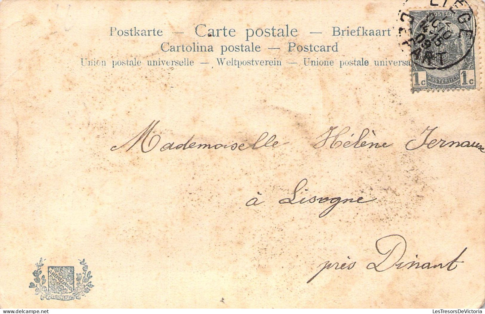 BELGIQUE - ST NICOLAS - Maison Communale - Carte Postale Ancienne - Sint-Niklaas