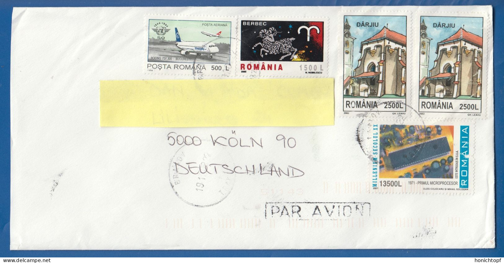 Rumänien; Brief Infla 2003; Brasov; Romania - Cartas & Documentos