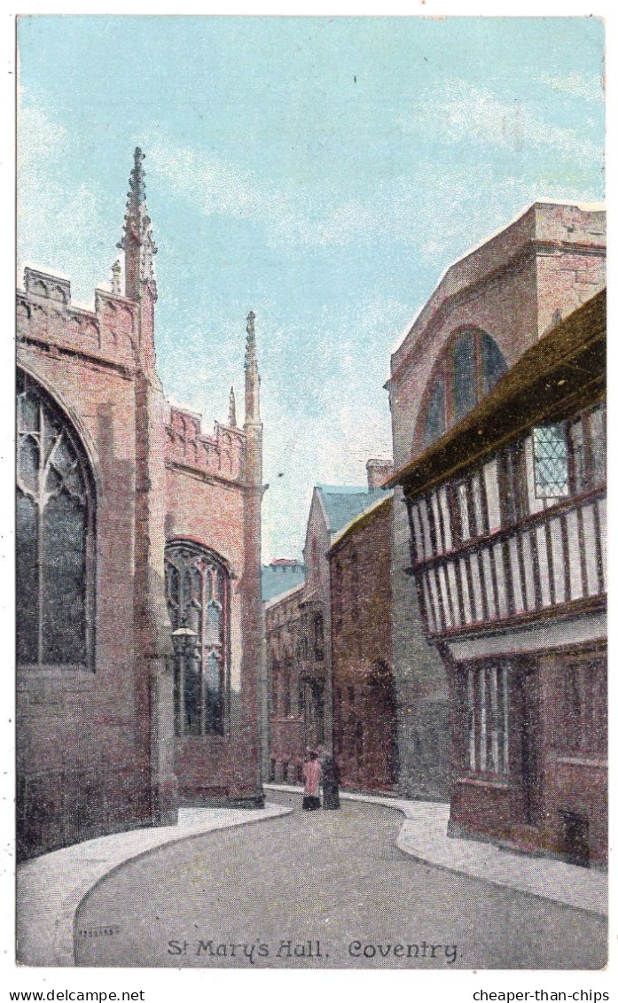 COVENTRY - St Mary's Hall - Christian Novels - Coventry