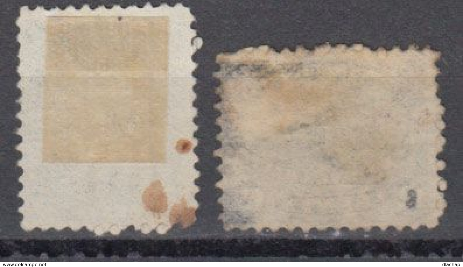 Nouveau Brunswick 1860 Yvert 6 Et 8 Obliteres - Used Stamps