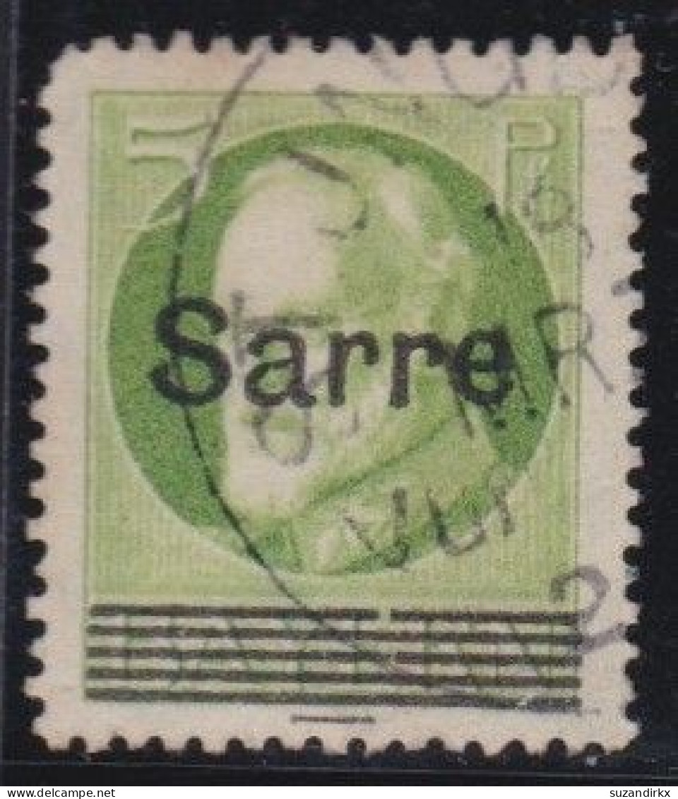 Saar    -     Michel   -  18    -    O     -     Gestempelt - Used Stamps