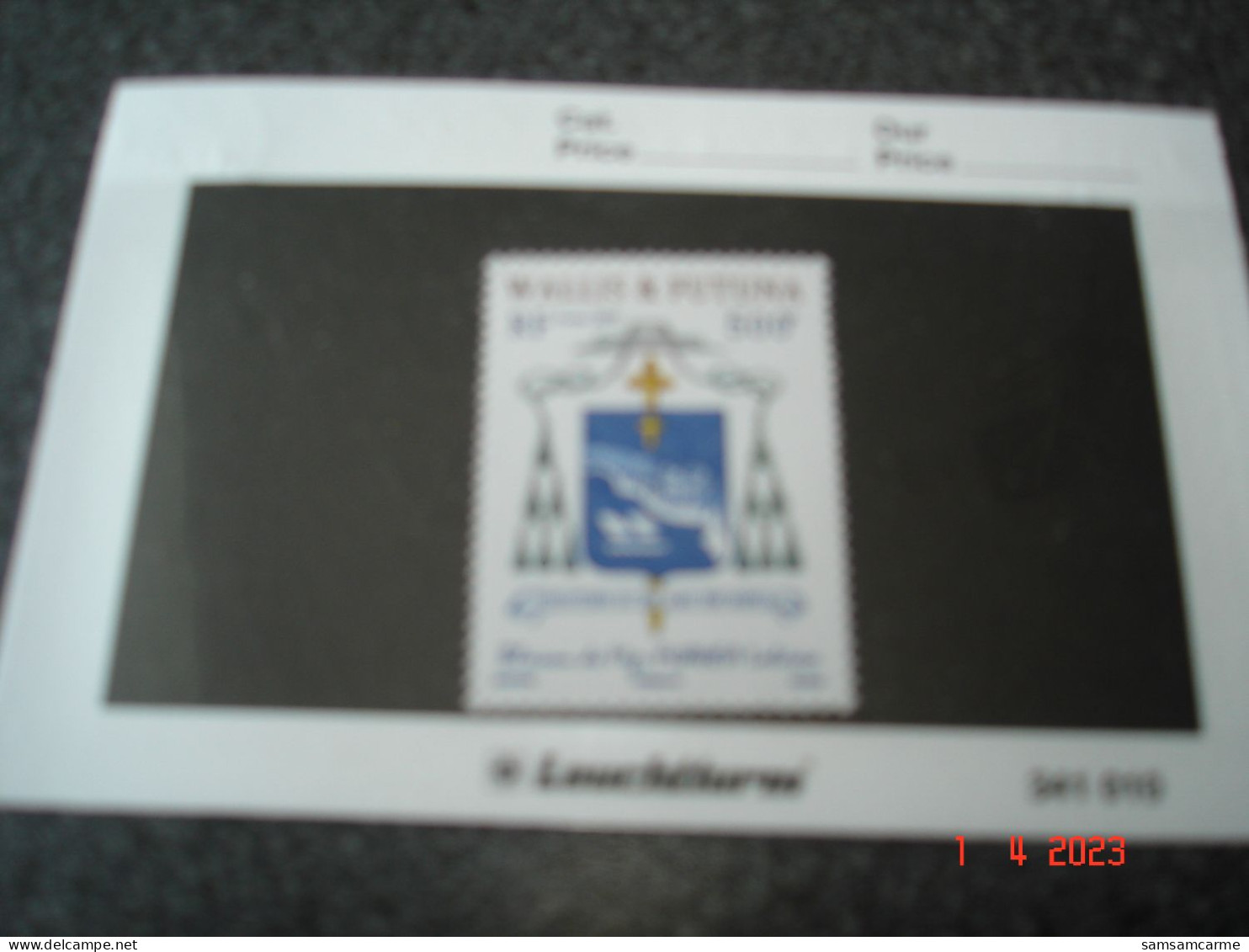 WALLIS ET FUTUNA    ANNEE 2010   NEUF N° YVERT 739   BLASON DE MONSEIGNEUR FUAHEA LOLESIO - Neufs