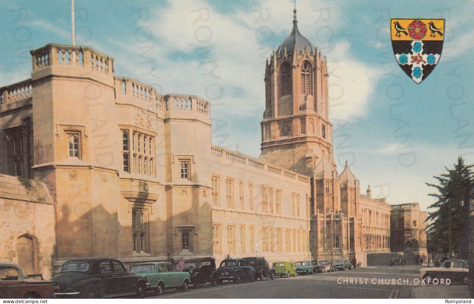 CARTOLINA  OXFORD,OXFORDSHIRE,INGHILTERRA,REGNO UNITO-CHRIST CHURCH-VIAGGIATA 1975 - Oxford
