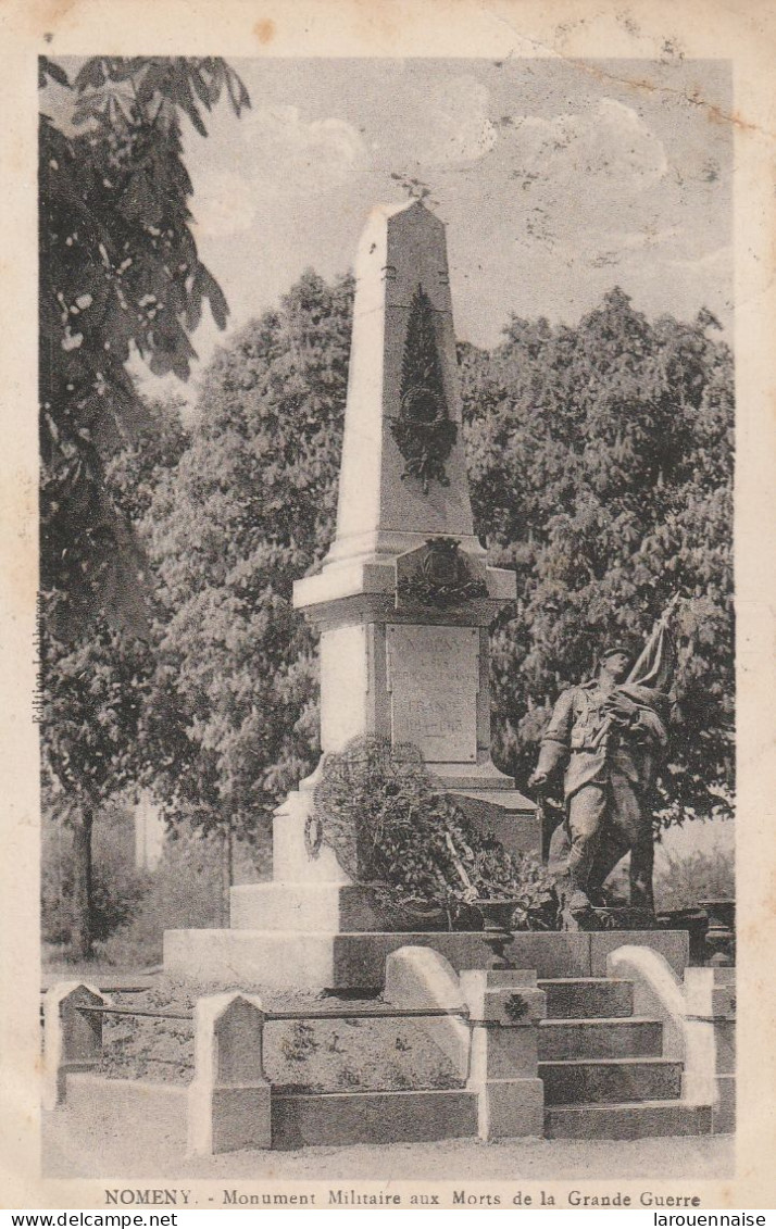 54 - NOMENY - Monument Militaire Aux Morts De La Grande Guerre - Nomeny