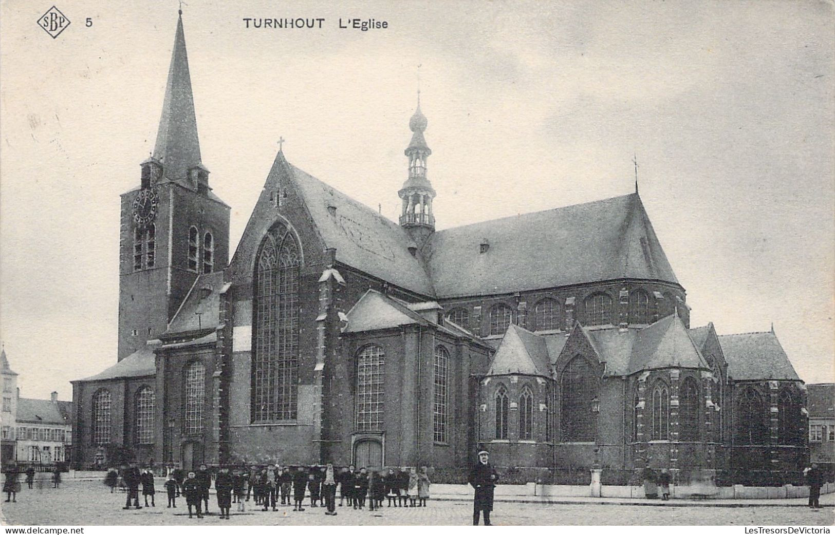 BELGIQUE - TURNHOUT - L'Eglise - Carte Postale Ancienne - Turnhout