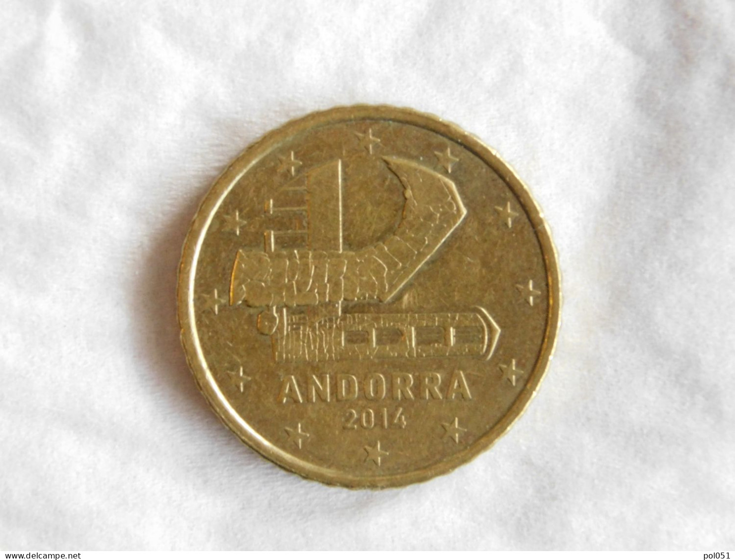 ANDORRE 50 Cent Centime 2014 Sous Capsule - Andorre