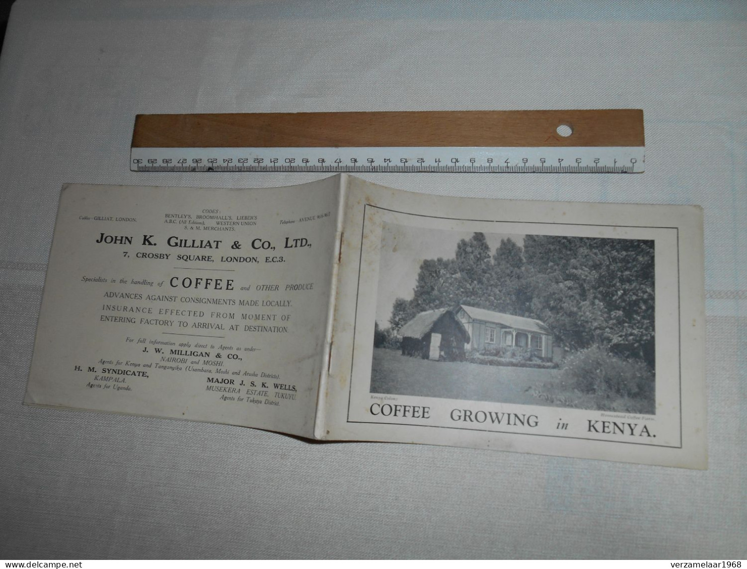 KENYA - Old Original Brochure !  ...  ------ ( ismo : 72 )