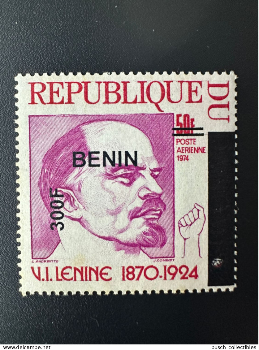 Bénin 2008/2009 Mi. 1545 V.I Lenine Lenin URSS USSR CCCP Surchargé Overprint MNH** - Benin - Dahomey (1960-...)