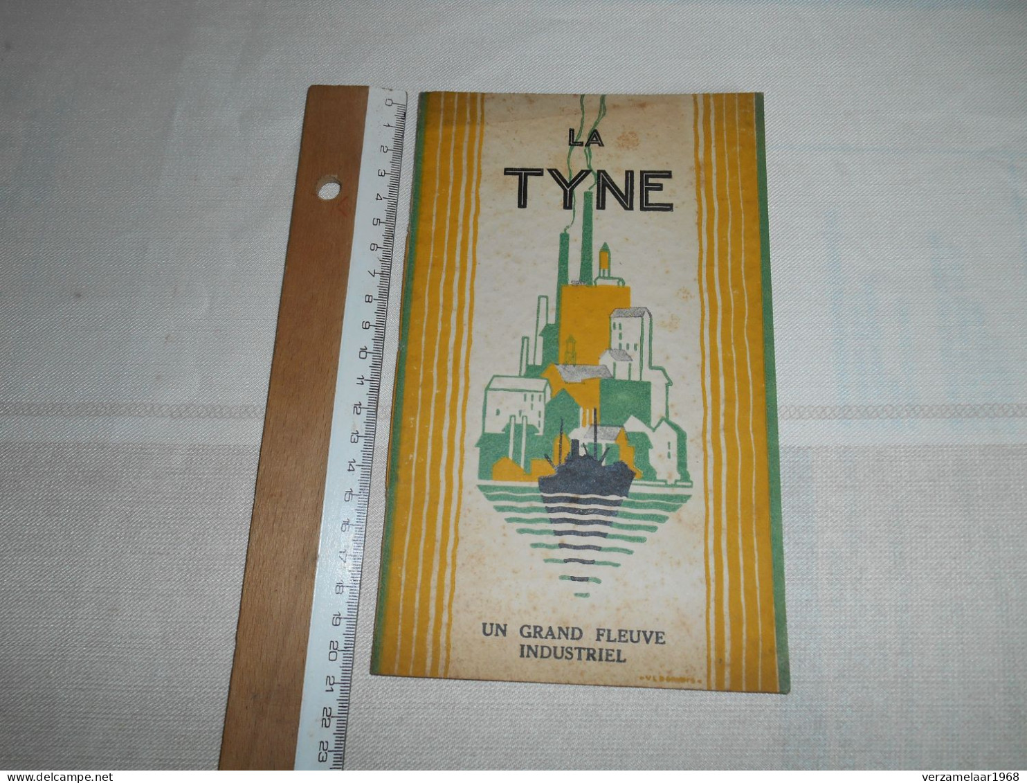 TYNE - Old Original Book + Map...  ------ ( Ismo : 72 ) - Newcastle-upon-Tyne
