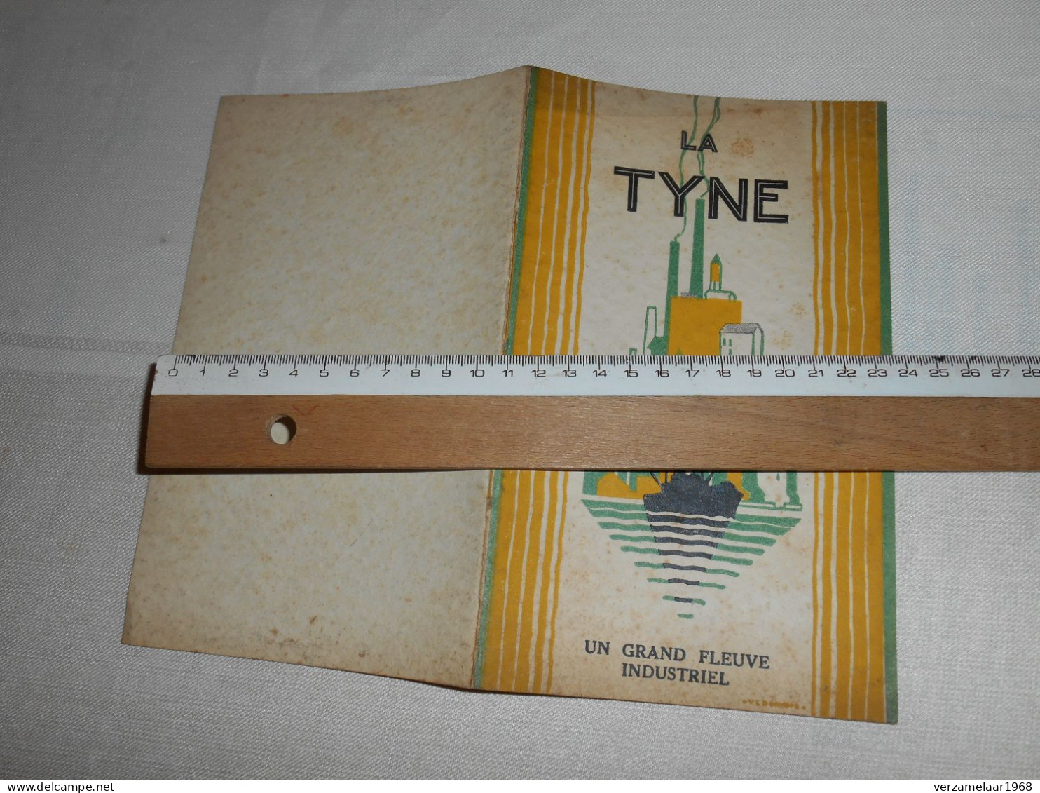 TYNE - Old Original Book + Map...  ------ ( Ismo : 72 ) - Newcastle-upon-Tyne