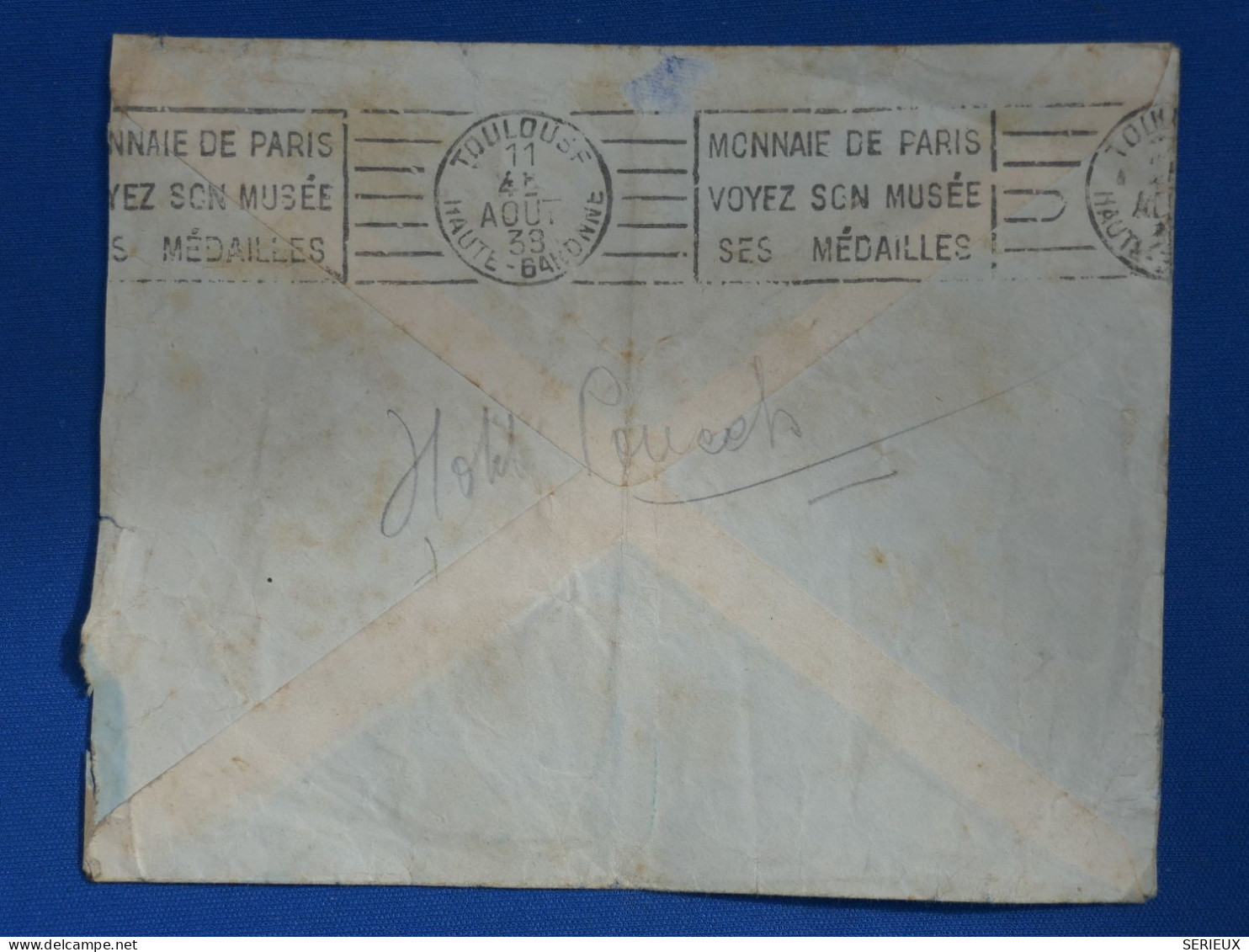 AY19 GUINEE   BELLE  LETTRE RR  1938   PAR AVION CONAKRY  A TOULOUSE  FRANCE  ++ + AFFR. INTERESSANT+ + - Brieven En Documenten