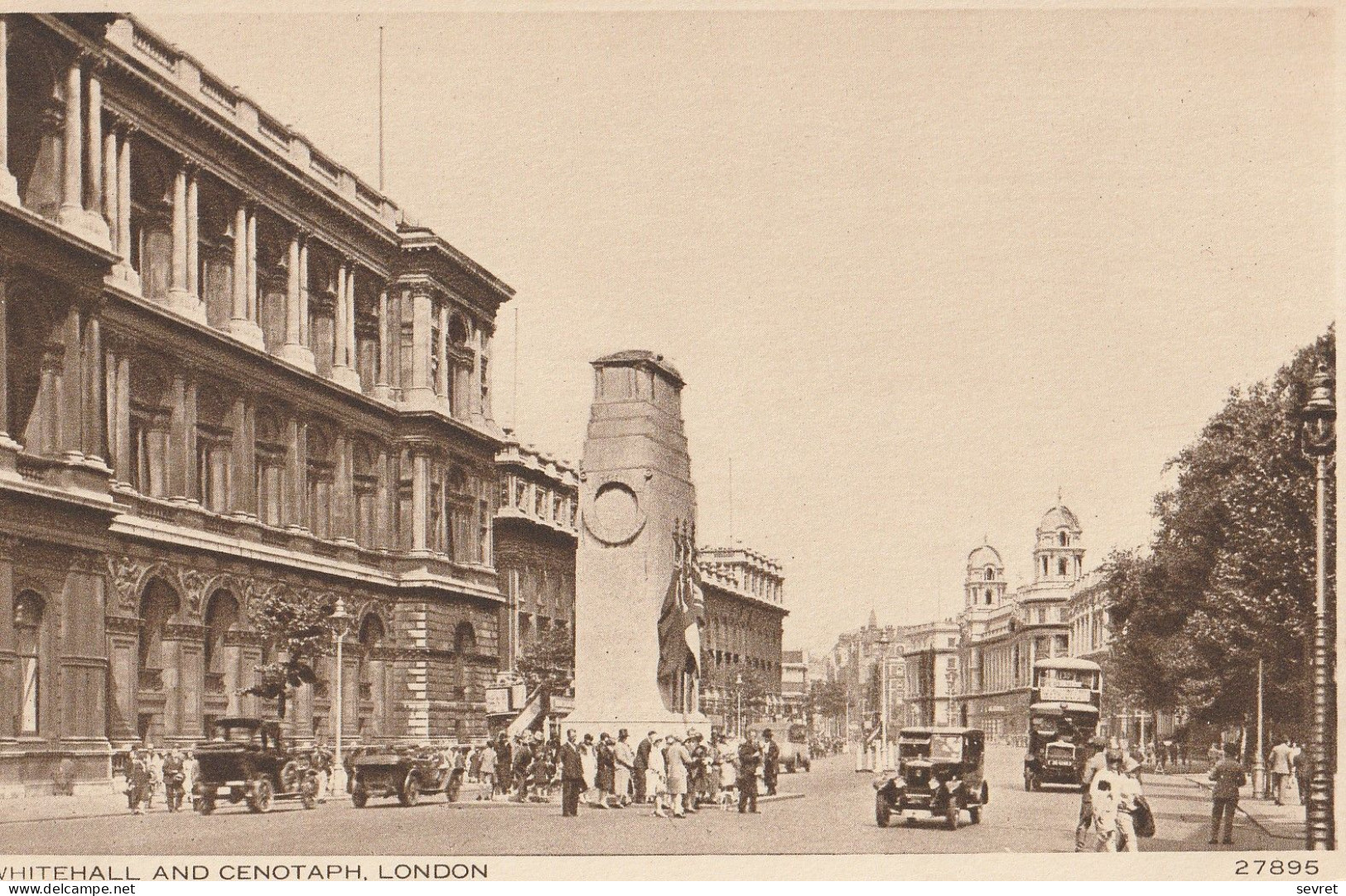 LONDON. - WHITE HALL AND CENOTAPH - Whitehall