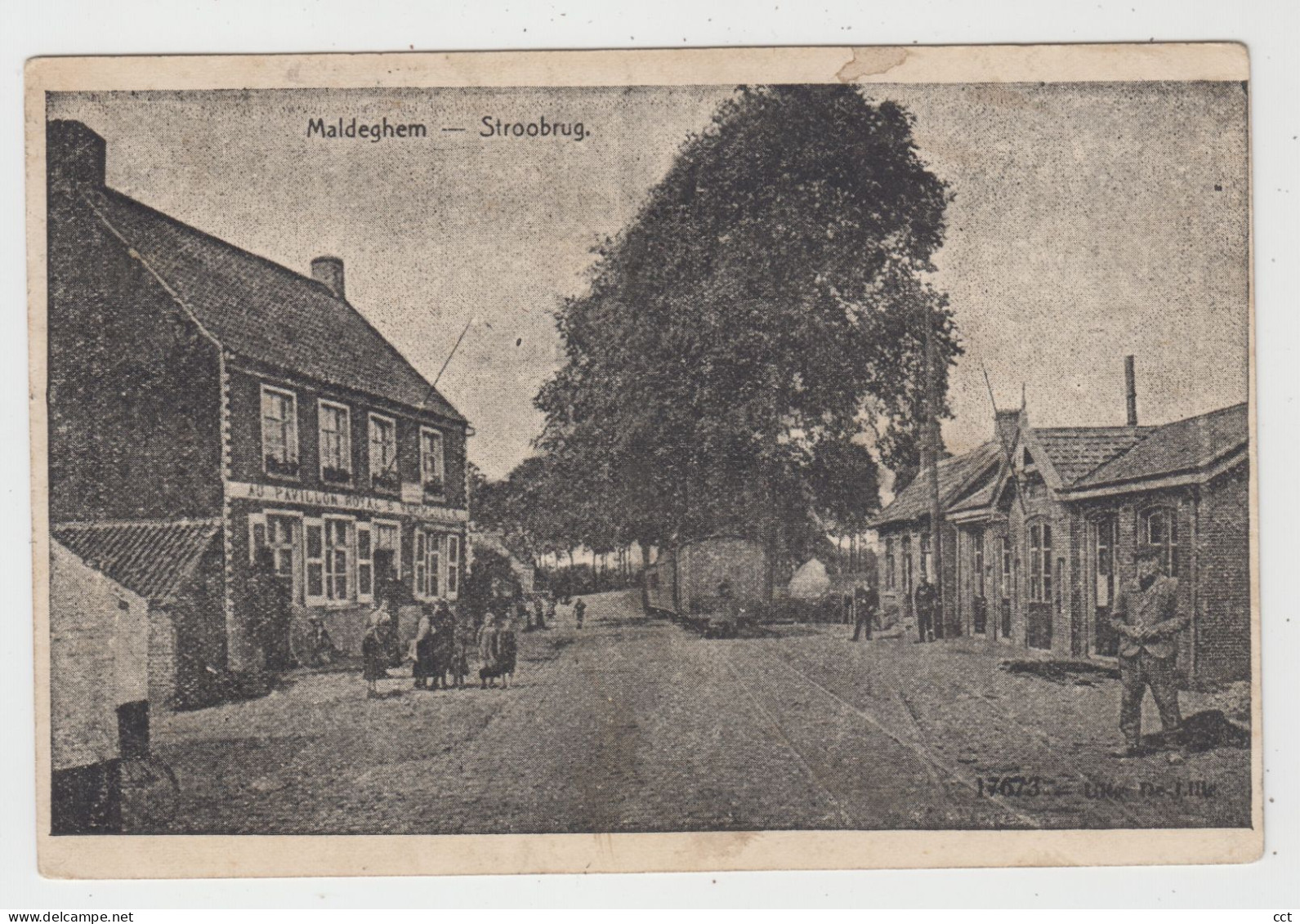 Maldegem  Stroobrug    TRAM  TRAMWAY - Maldegem