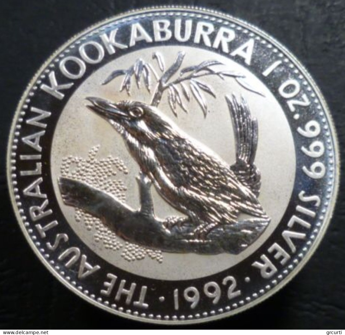 Australia - 1 Dollar 1992 - Kookaburra - KM# 164 - Silver Bullions